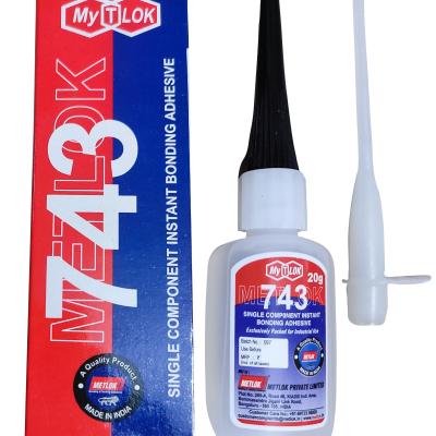 743 Super Strong Instant Glue for Plastic, Rubber, 20g