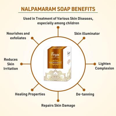 Nalpamaram Handmade Kerala Soap 75g